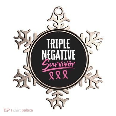 Triple Negative Survivor Breast Cancer Awareness TNBC Ornament