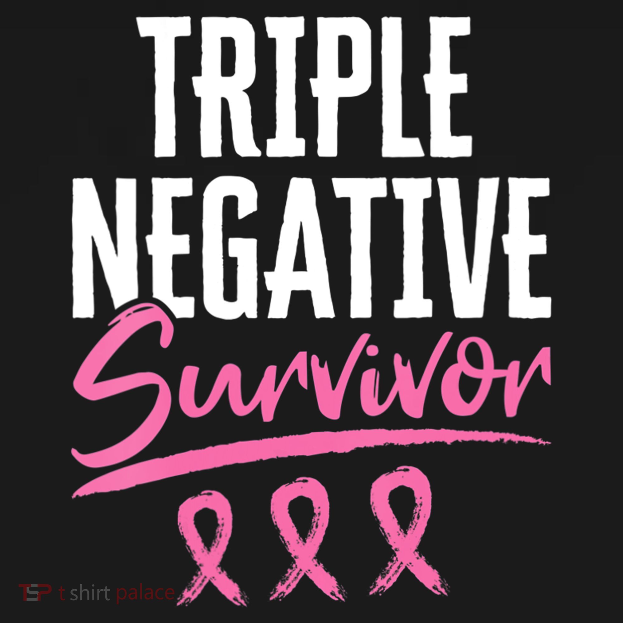 Triple Negative Survivor Breast Cancer Awareness TNBC Ornament
