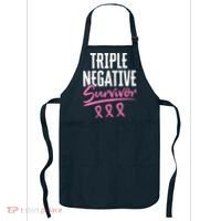 Triple Negative Survivor Breast Cancer Awareness TNBC Apron thumb 0