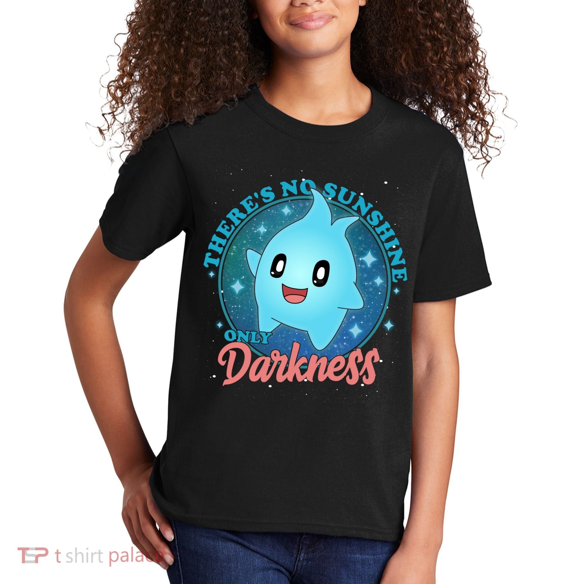 Theres No Sunshine Only Darkness Kids T-Shirt