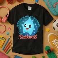 Theres No Sunshine Only Darkness Kids T-Shirt thumb 3