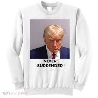 Trump Never Surrender Mug Shot Sweatshirt thumb 0