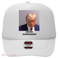 Trump Never Surrender Mug Shot Hat thumb 0