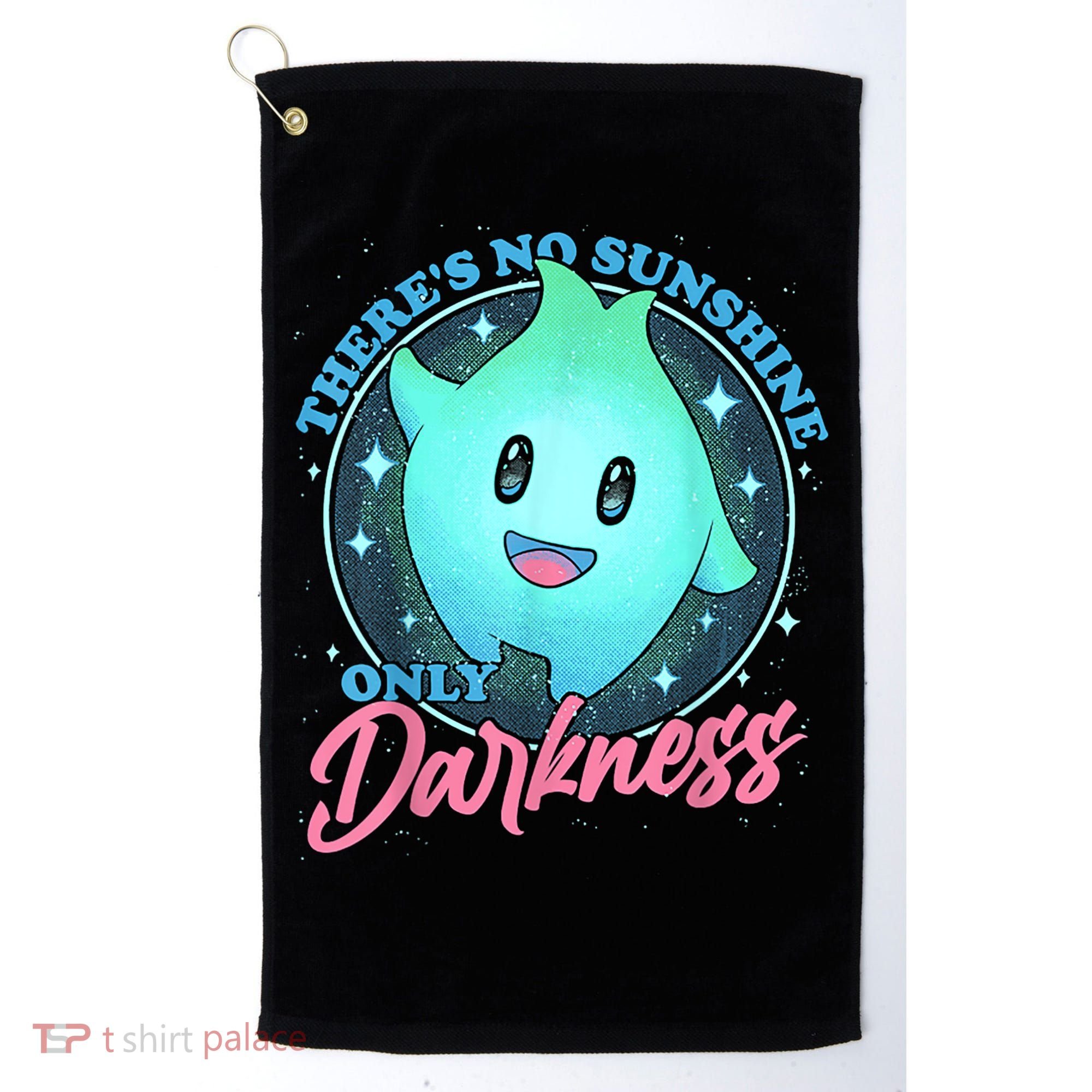 Theres No Sunshine Only Darkness Golf Towel