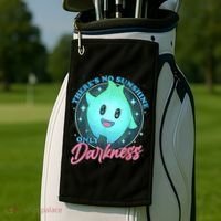 Theres No Sunshine Only Darkness Golf Towel thumb 2