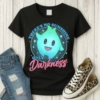 Theres No Sunshine Only Darkness Women's T-Shirt thumb 3