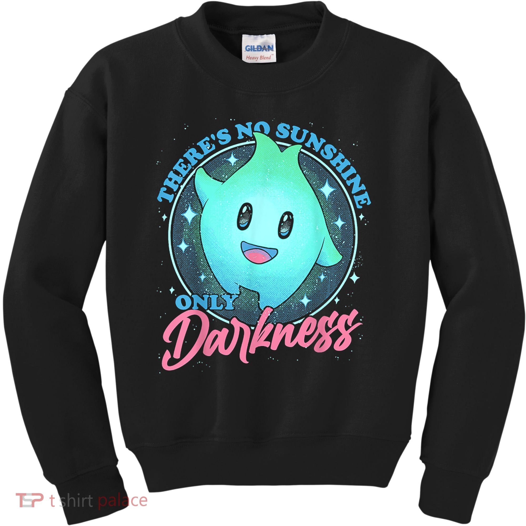 Theres No Sunshine Only Darkness Kids Sweatshirt