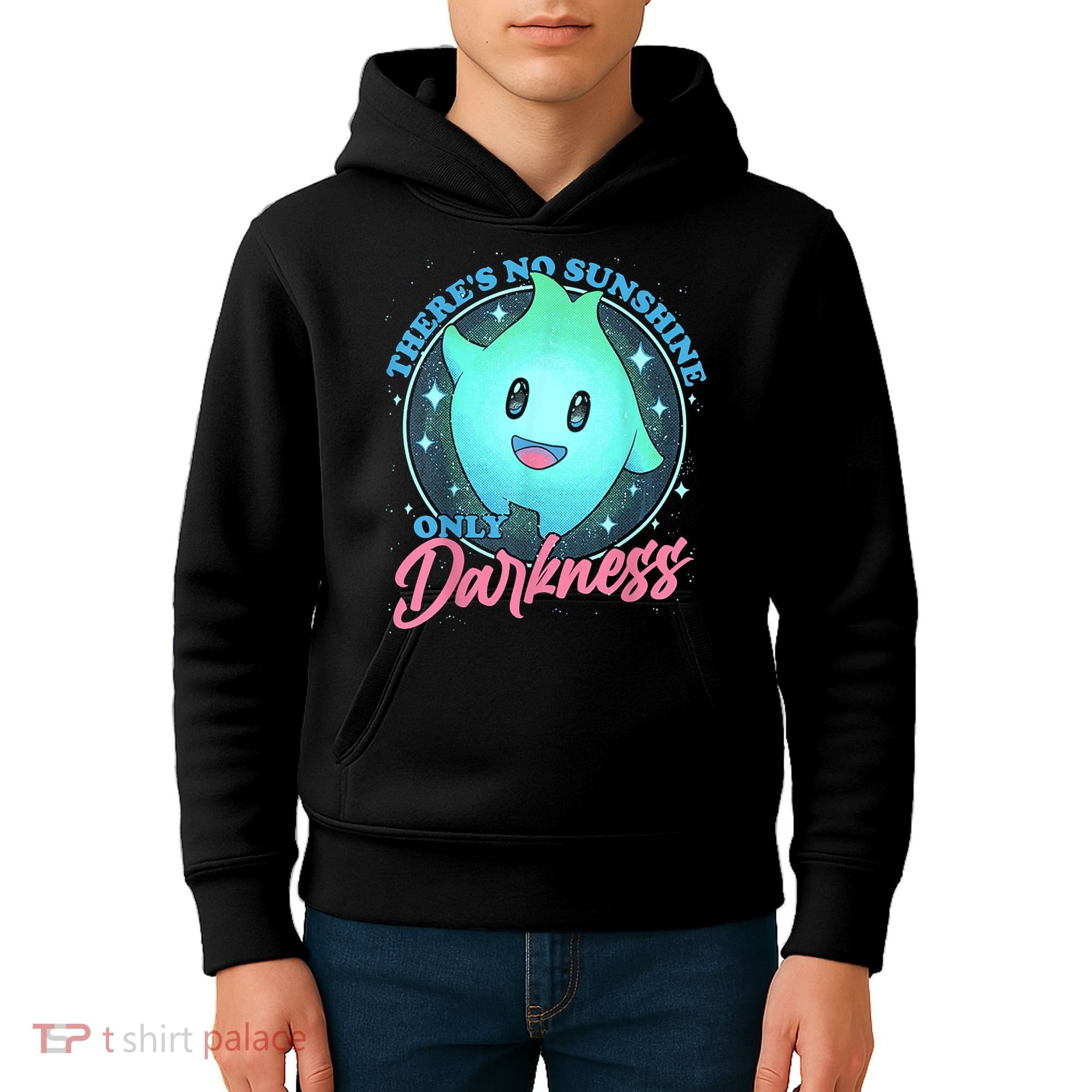 Theres No Sunshine Only Darkness Kids Hoodie
