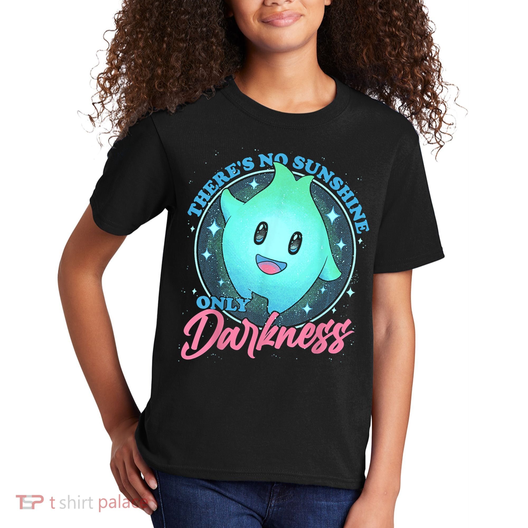 Theres No Sunshine Only Darkness Kids T-Shirt