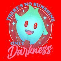 Theres No Sunshine Only Darkness Santa Hat thumb 1