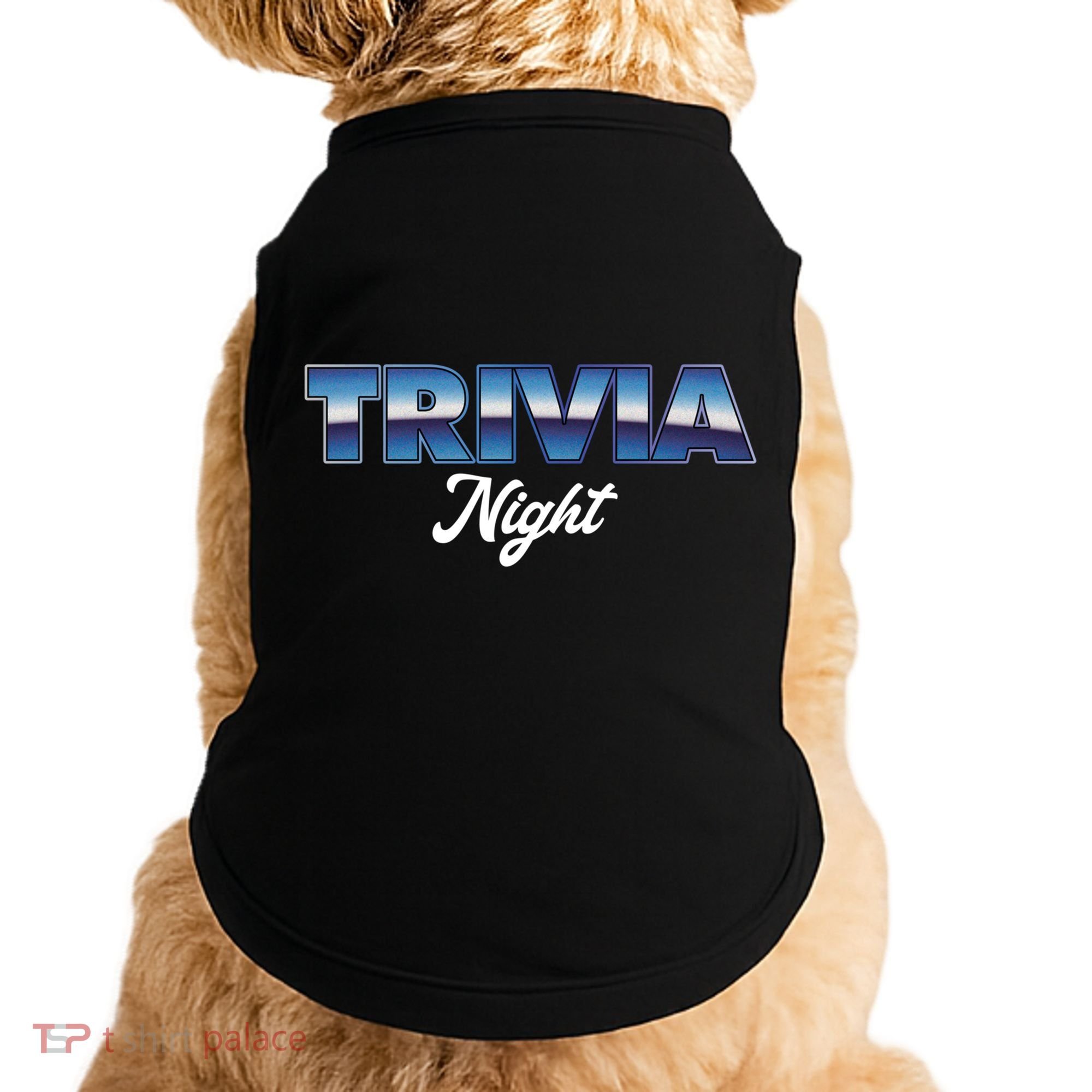 Trivia Night Show Pub Game Quiz Trivia Night Cool Gift Doggie Tank