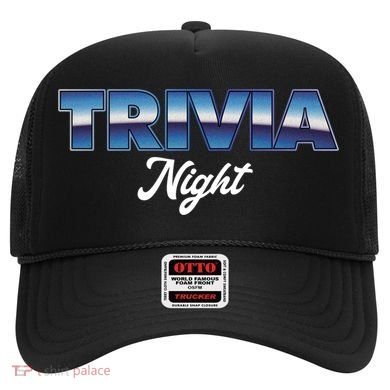 Trivia Night Show Pub Game Quiz Trivia Night Cool Gift Hat