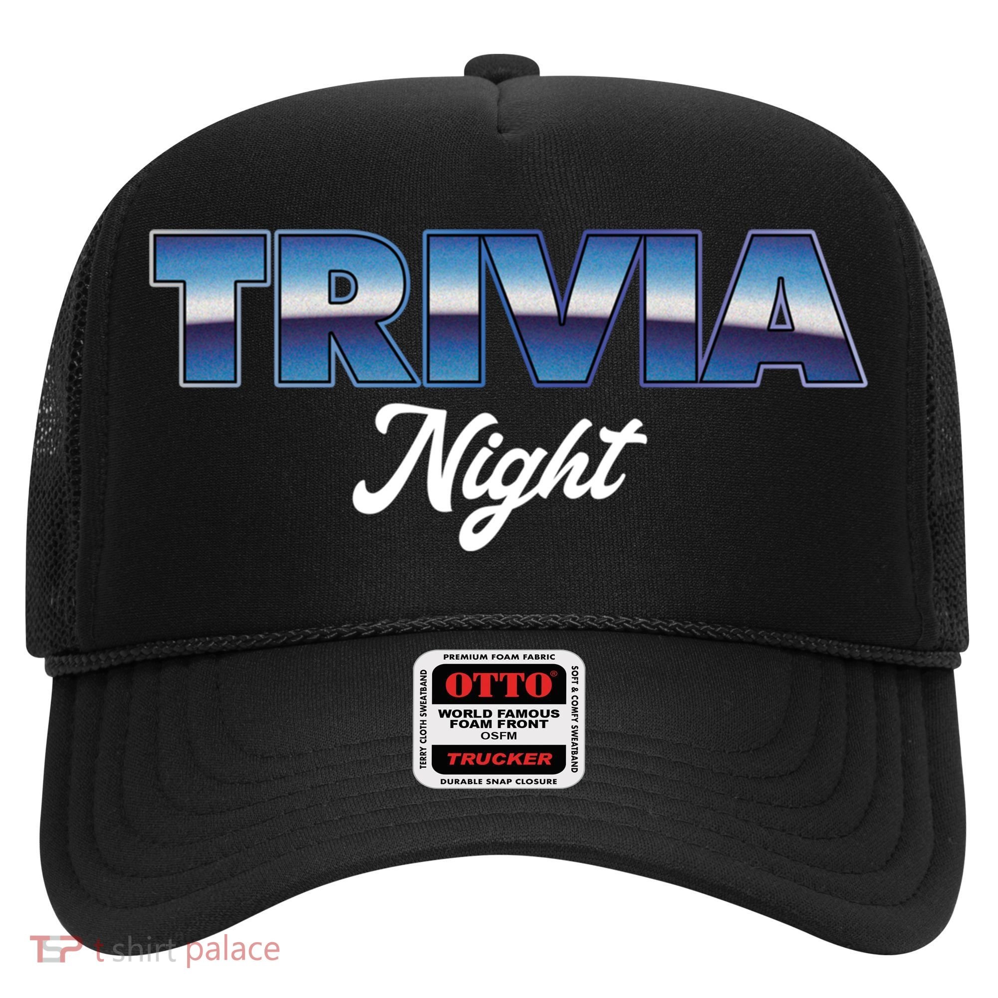 Trivia Night Show Pub Game Quiz Trivia Night Cool Gift Hat