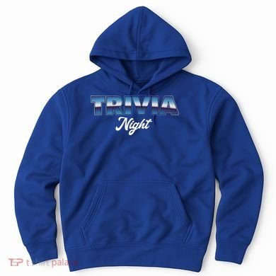 Trivia Night Show Pub Game Quiz Trivia Night Cool Gift Hoodie