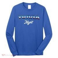 Trivia Night Show Pub Game Quiz Trivia Night Cool Gift Long Sleeve Shirt thumb 0