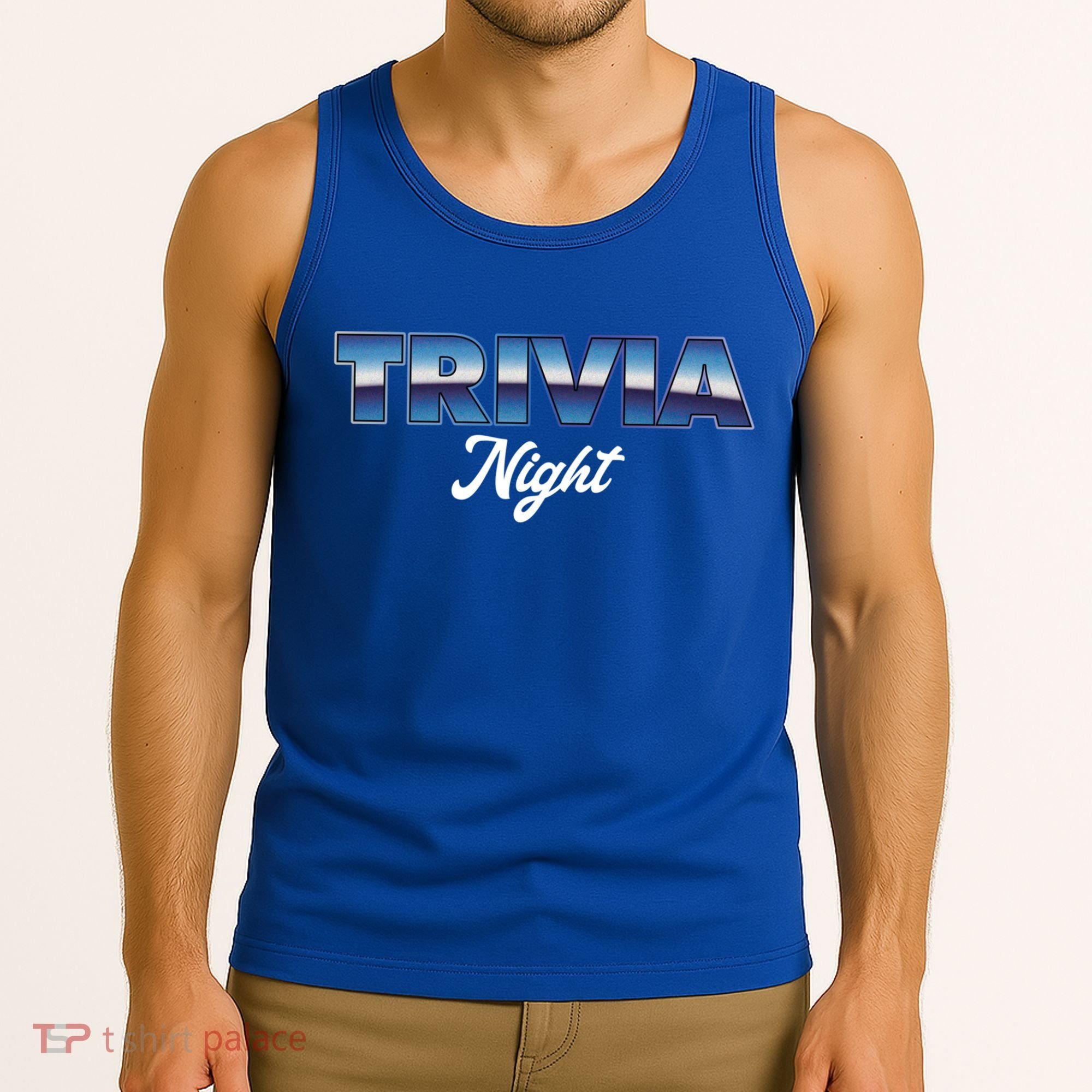 Trivia Night Show Pub Game Quiz Trivia Night Cool Gift Tank Top