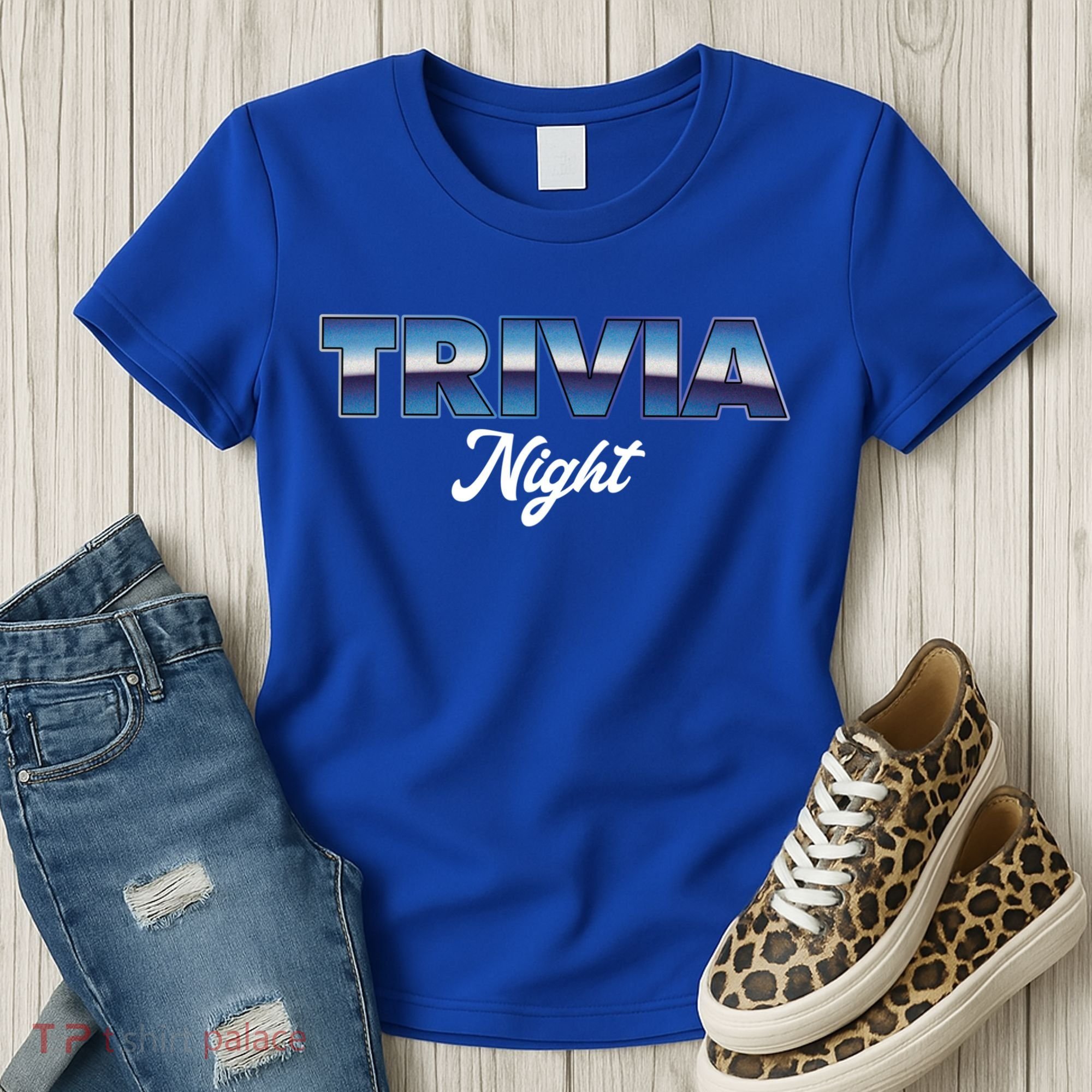 Trivia Night Show Pub Game Quiz Trivia Night Cool Gift Women's T-Shirt