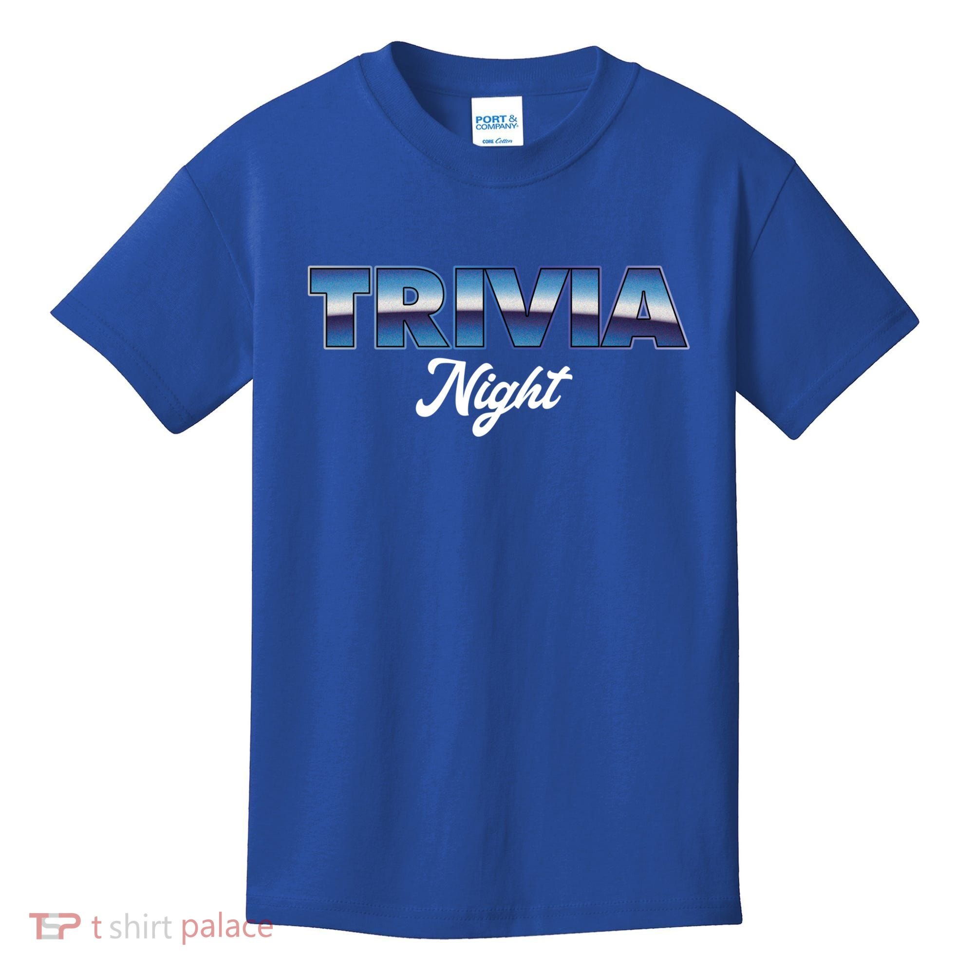 Trivia Night Show Pub Game Quiz Trivia Night Cool Gift Kids T-Shirt