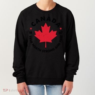 True North Strong And Free Canada Women's Sweatshirt
