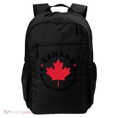 True North Strong And Free Canada Backpack