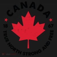 True North Strong And Free Canada Backpack thumb 2