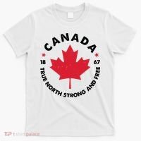 True North Strong And Free Canada T-Shirt thumb 0