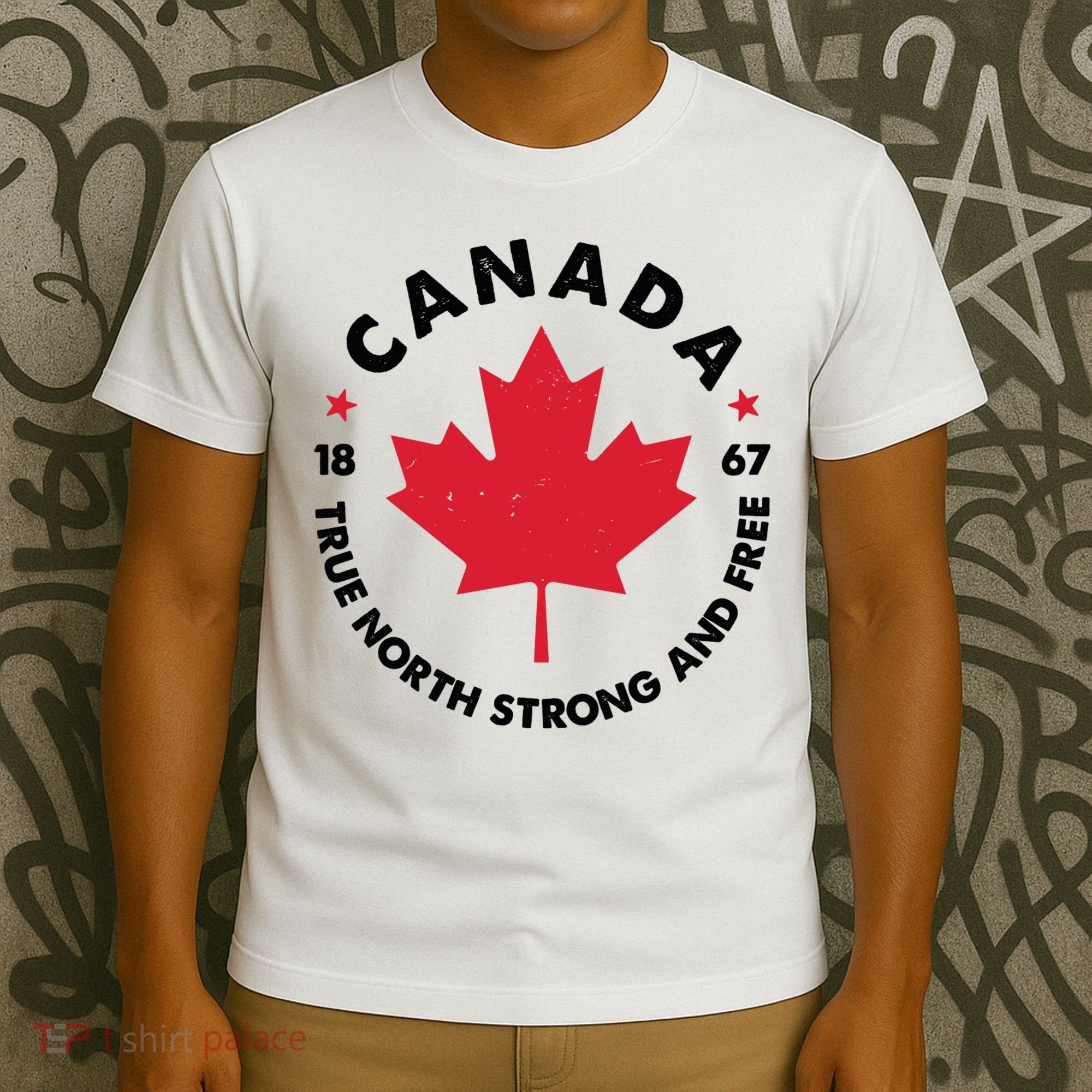 True North Strong And Free Canada T-Shirt