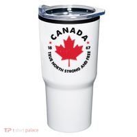 True North Strong And Free Canada Tumbler thumb 0