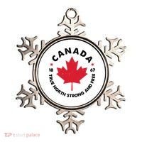 True North Strong And Free Canada Ornament thumb 0
