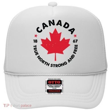 True North Strong And Free Canada Hat