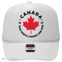 True North Strong And Free Canada Hat thumb 0
