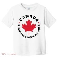 True North Strong And Free Canada Toddler T-Shirt thumb 0