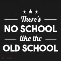 There's No School Like Old School Ornament thumb 1