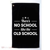 There's No School Like Old School Golf Towel thumb 0