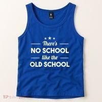 There's No School Like Old School Tank Top thumb 2