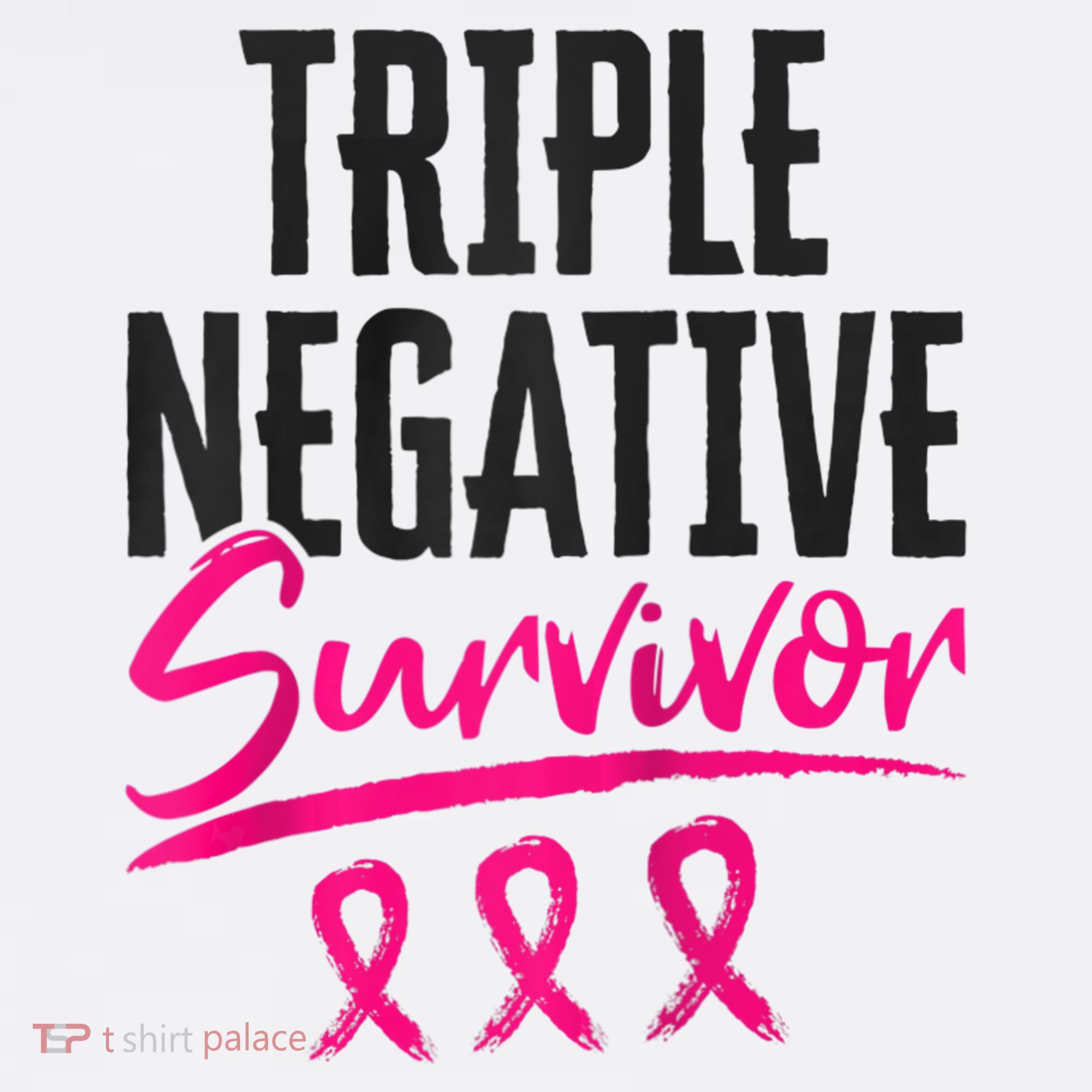 Triple Negative Survivor TNBC Breast Cancer Awareness Hat