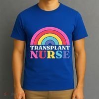 Transplant Nurse Squad Medical Organ Transplant Nurse Cool Gift T-Shirt thumb 3