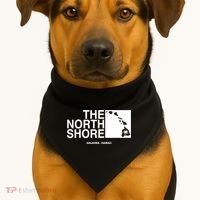 The North Shore Logo Gift USA-Made Doggie Bandana thumb 1