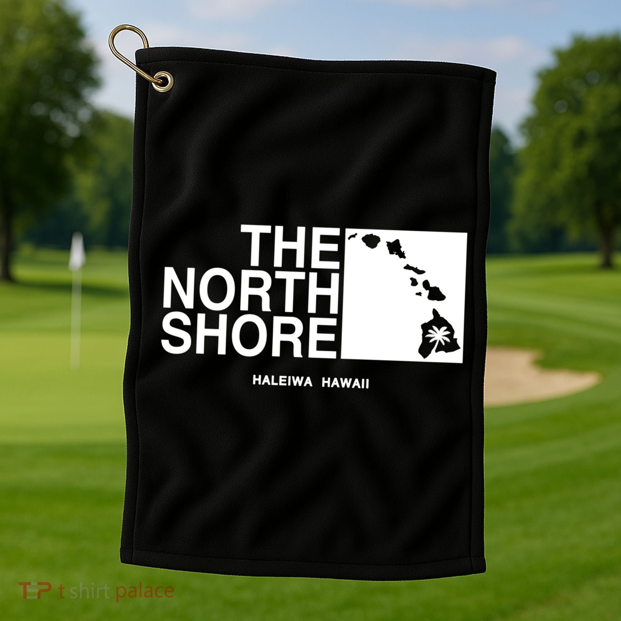 The North Shore Logo Gift Golf Towel
