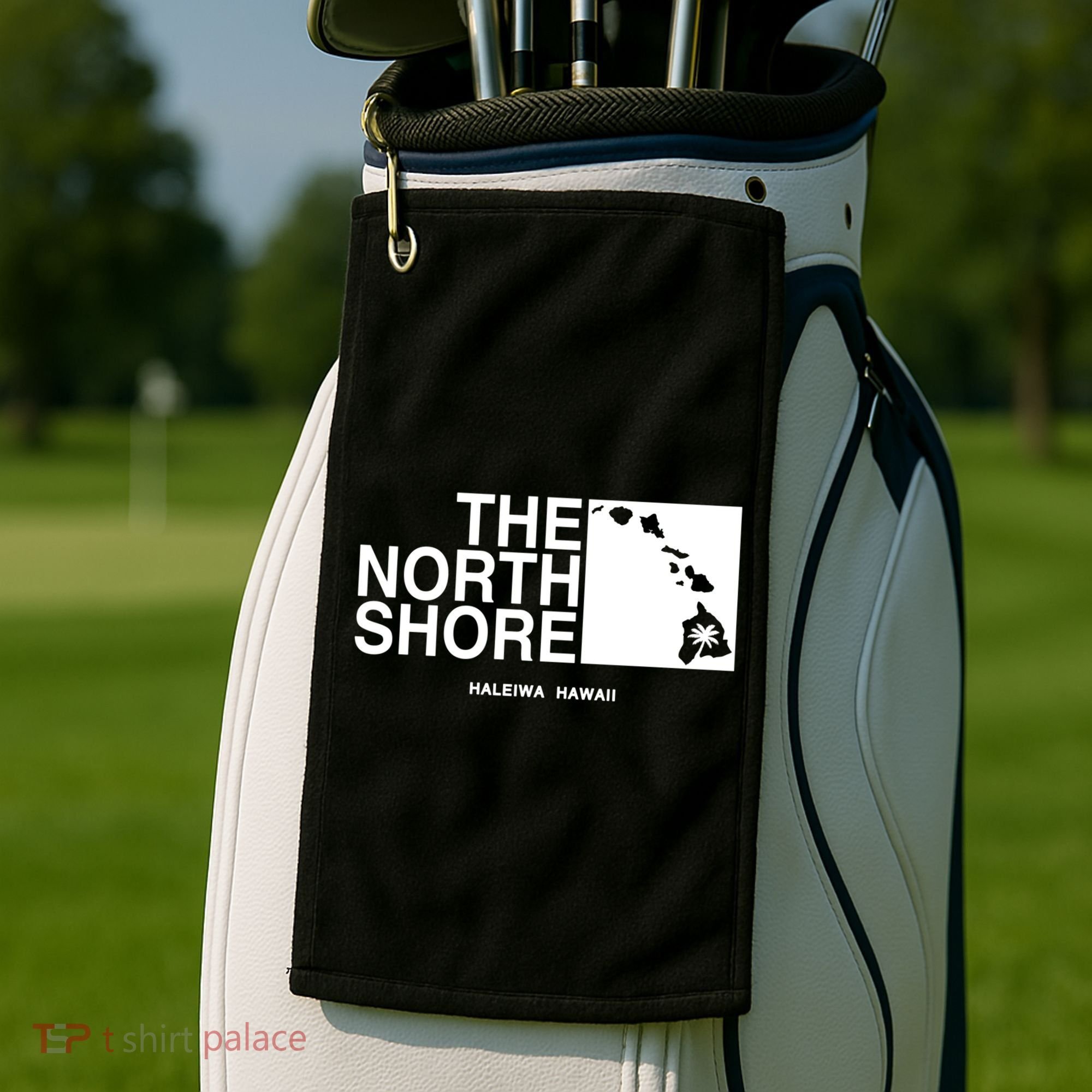 The North Shore Logo Gift Golf Towel