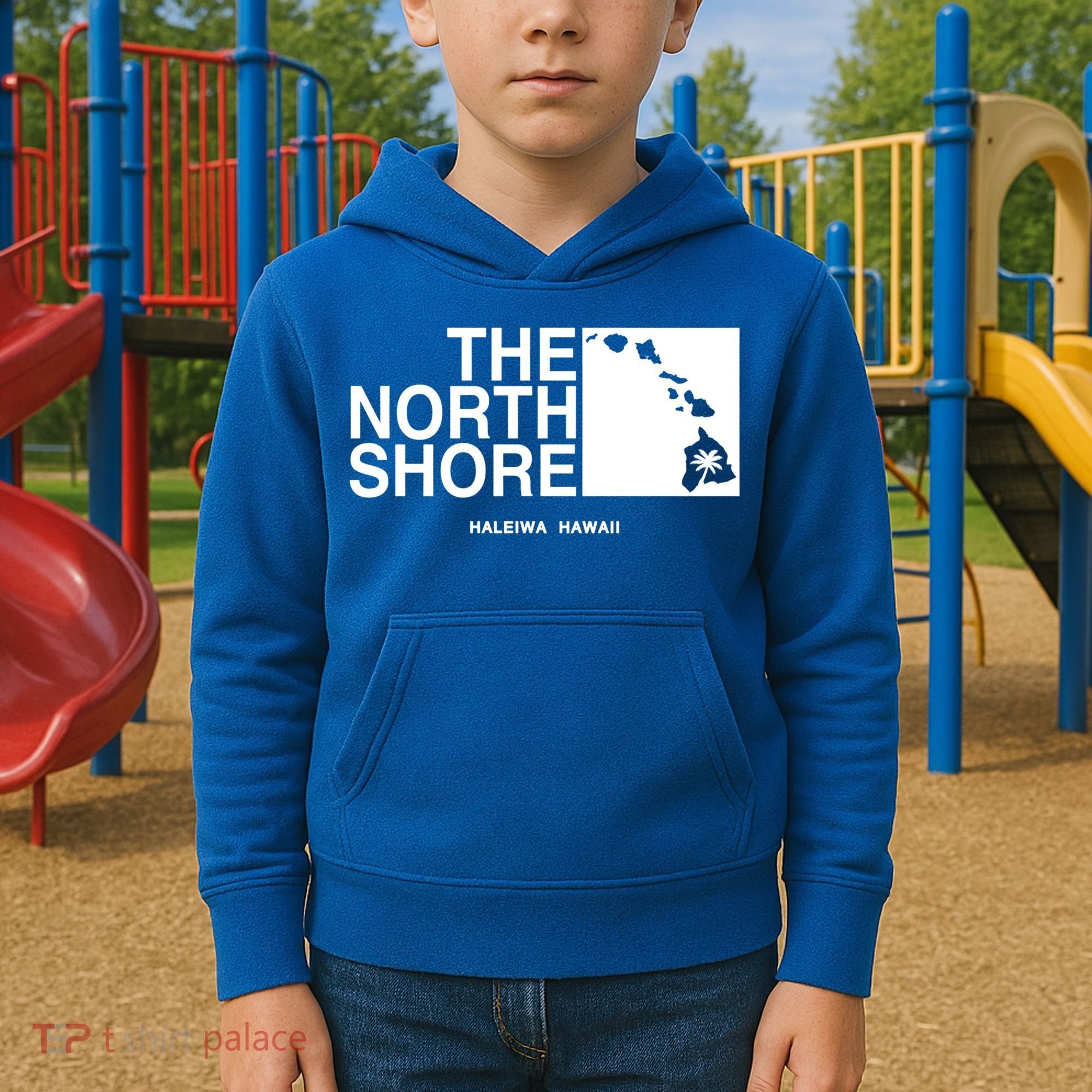 The North Shore Logo Gift Kids Hoodie