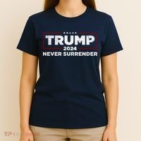 Trump Never Surrender 2024 T-Shirt thumb 4