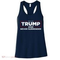Trump Never Surrender 2024 Women's Tank Top thumb 0