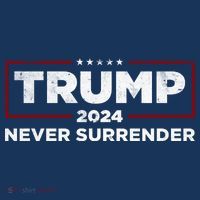 Trump Never Surrender 2024 Baby Bodysuit thumb 2