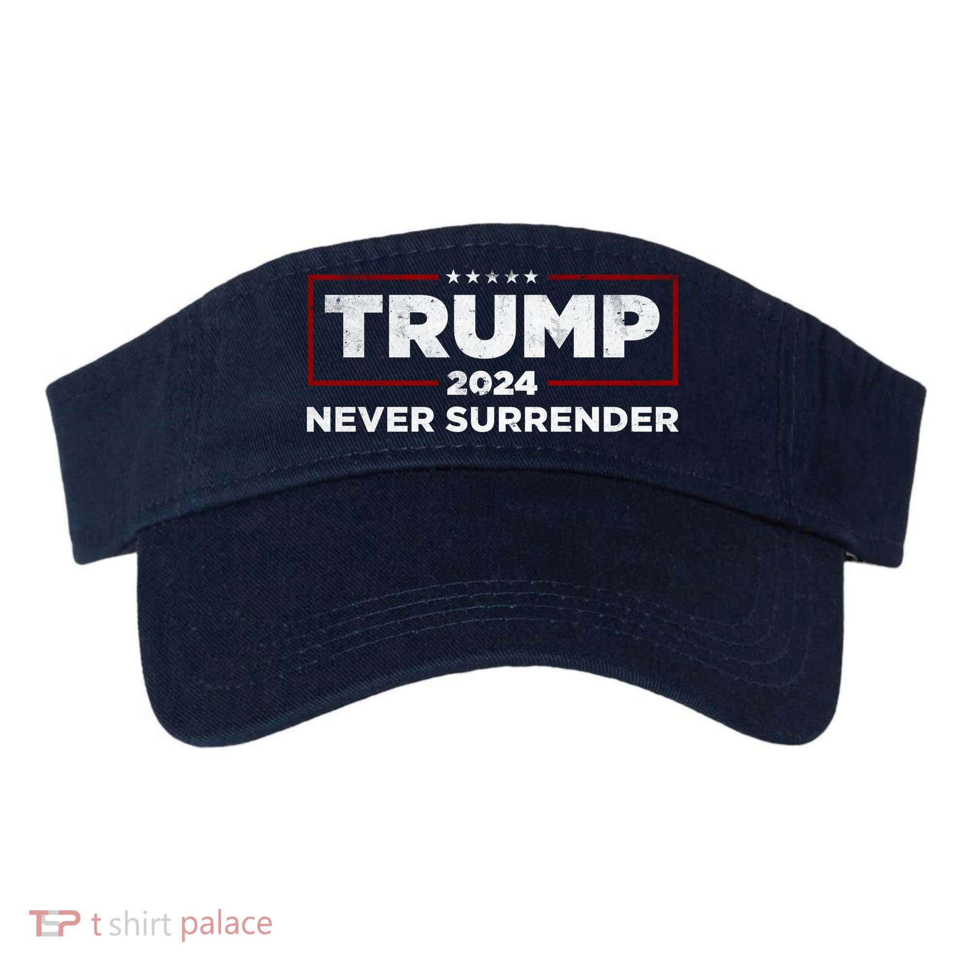 Trump Never Surrender 2024 Visor