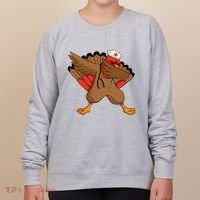 Turkey Nurse Stethoscope Thanksgiving Nurse Turkey Women's Sweatshirt thumb 0