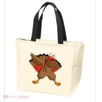 Turkey Nurse Stethoscope Thanksgiving Nurse Turkey Tote Bag thumb 3