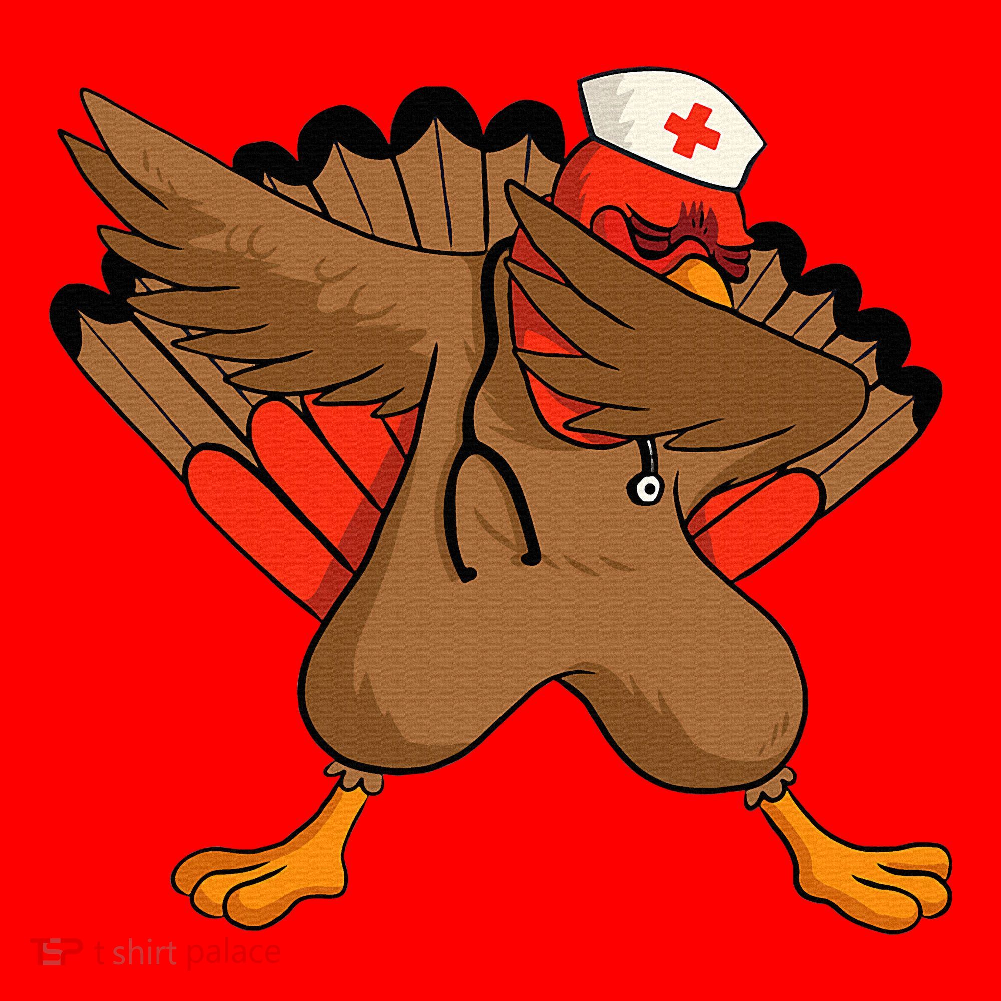 Turkey Nurse Stethoscope Thanksgiving Nurse Turkey Santa Hat