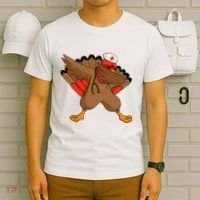 Turkey Nurse Stethoscope Thanksgiving Nurse Turkey T-Shirt thumb 6