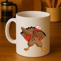 Turkey Nurse Stethoscope Thanksgiving Nurse Turkey Coffee Mug thumb 4